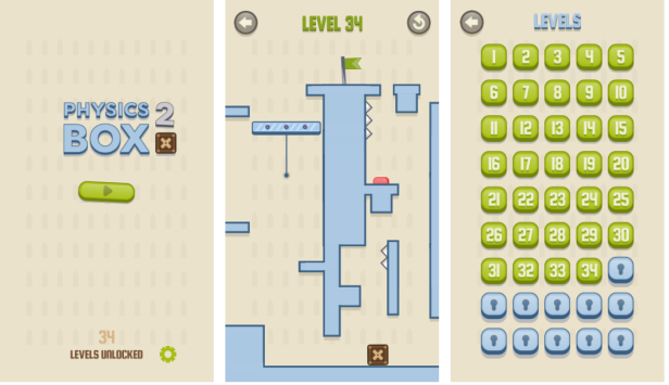 Physics Box 2 - HTML5 Game (Construct3)